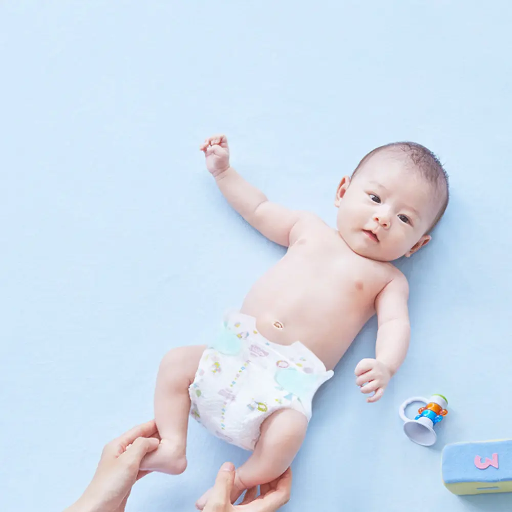 Tã mềm mại giúp bé được thoải mái cả ngày dài