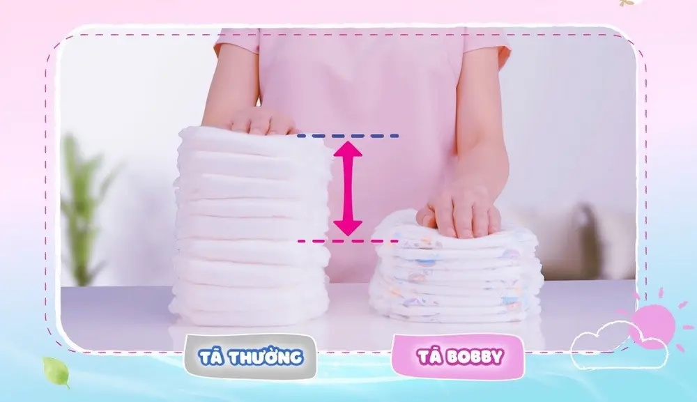 Tã quần cho bé 30kg nên mỏng nhẹ